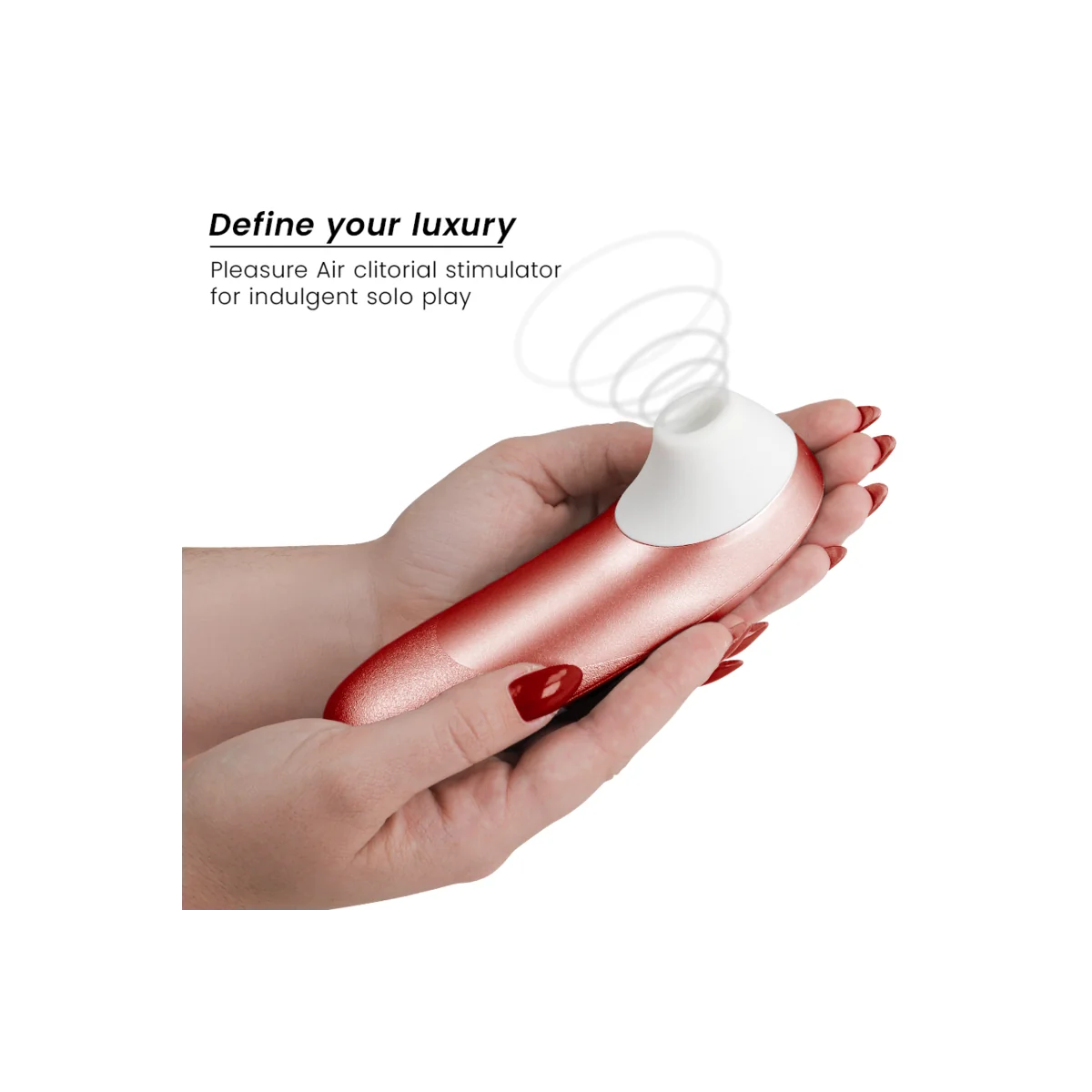 Pro Vibrant Klitoralstimulator Burgunder von Womanizer