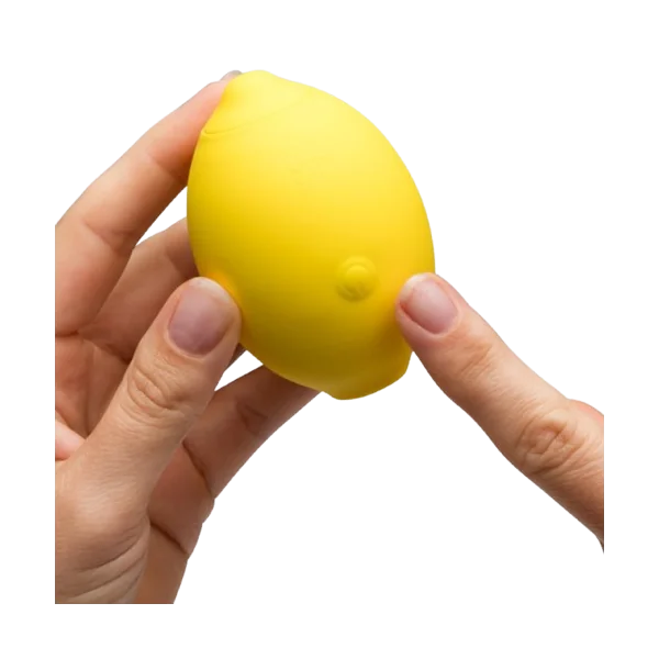 Lemon Crush Luft-Kltoralstimulator Gelb von Romp