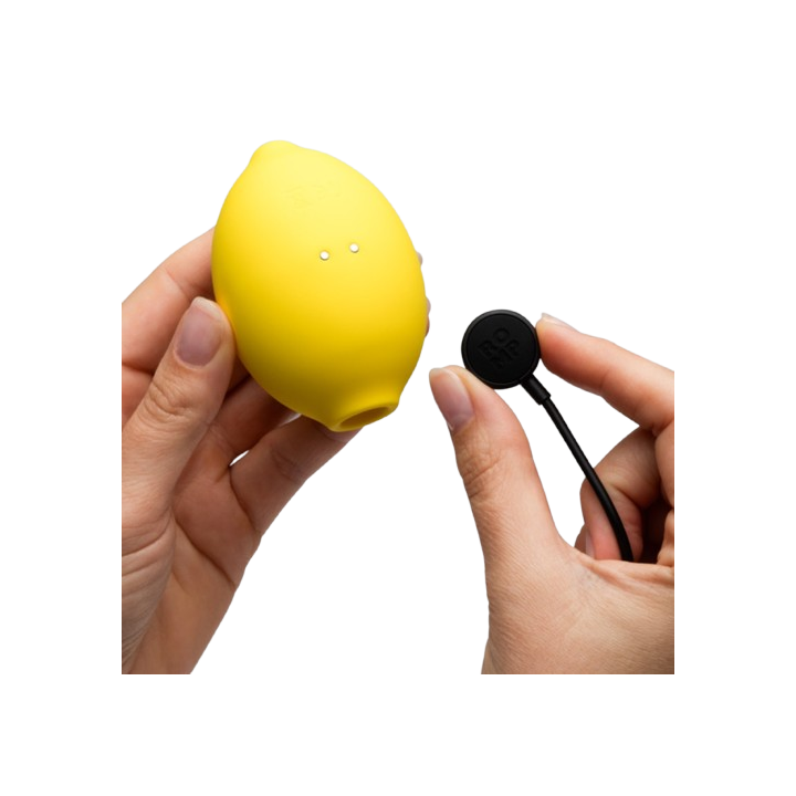 Lemon Crush Luft-Kltoralstimulator Gelb von Romp