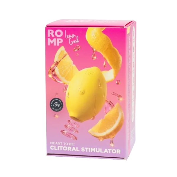 Lemon Crush Luft-Kltoralstimulator Gelb von Romp