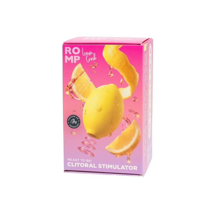 Lemon Crush Luft-Kltoralstimulator Gelb von Romp