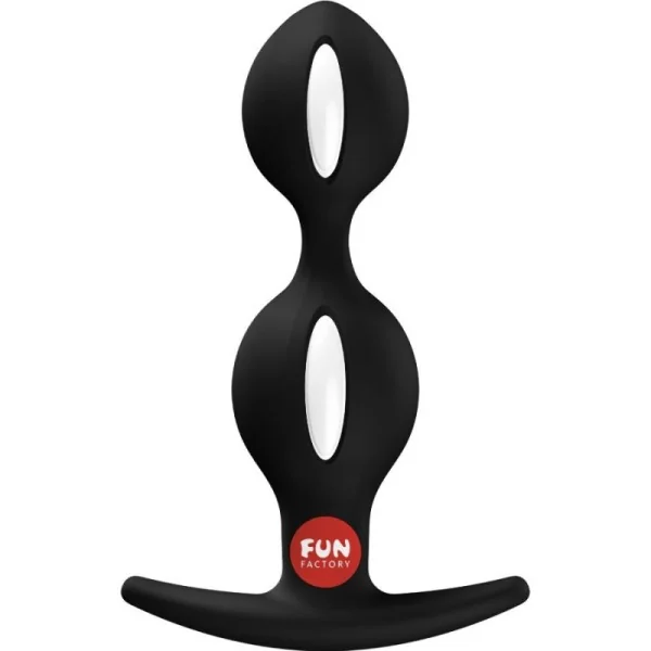 B-Balls Duo Analplug Schwarz von Fun Factory | Fesselliebe.de