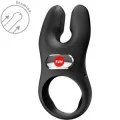 Nos Pro Vibrierender Pennisring Schwarz von Fun Factory