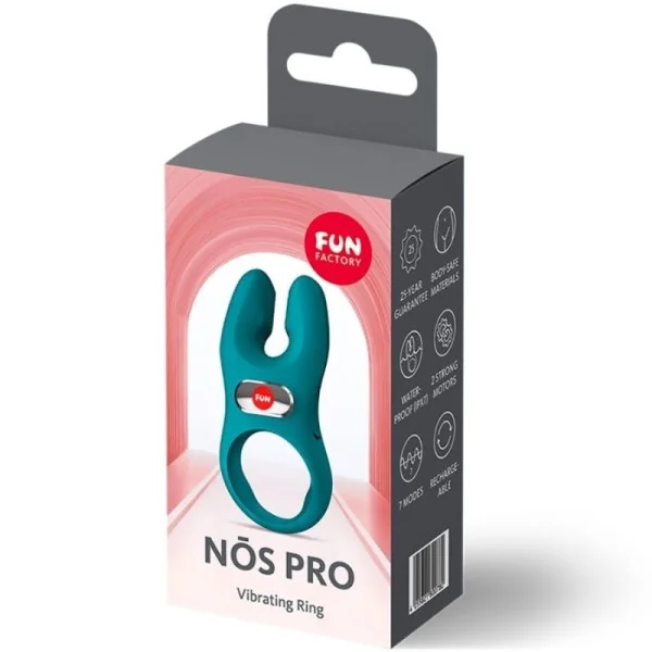 Nos Pro Vibrierender Cockring, Flasche, Grün von Fun Factory | Fesselliebe.de