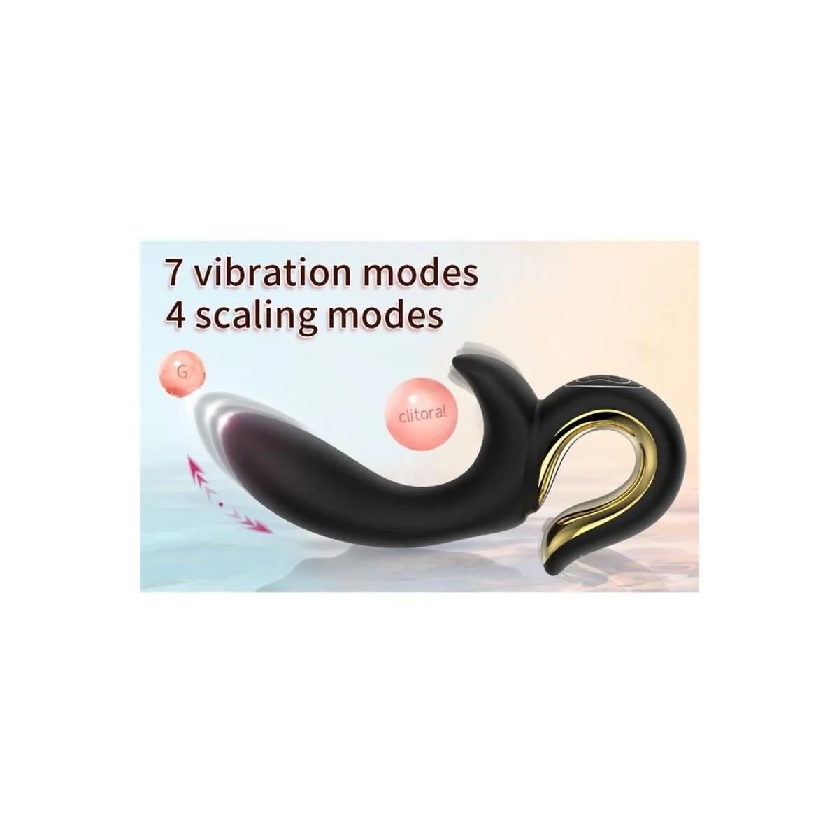 Lulu Magic Stick Rabbit Vibrator Rosa von Nalone