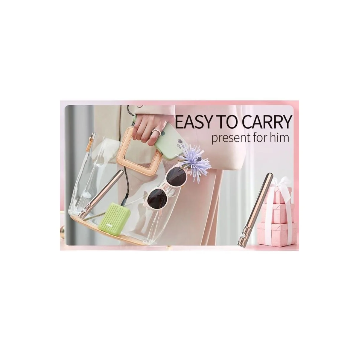 Tia Magic Stick Rabbit Vibrator - Rosa von Nalone