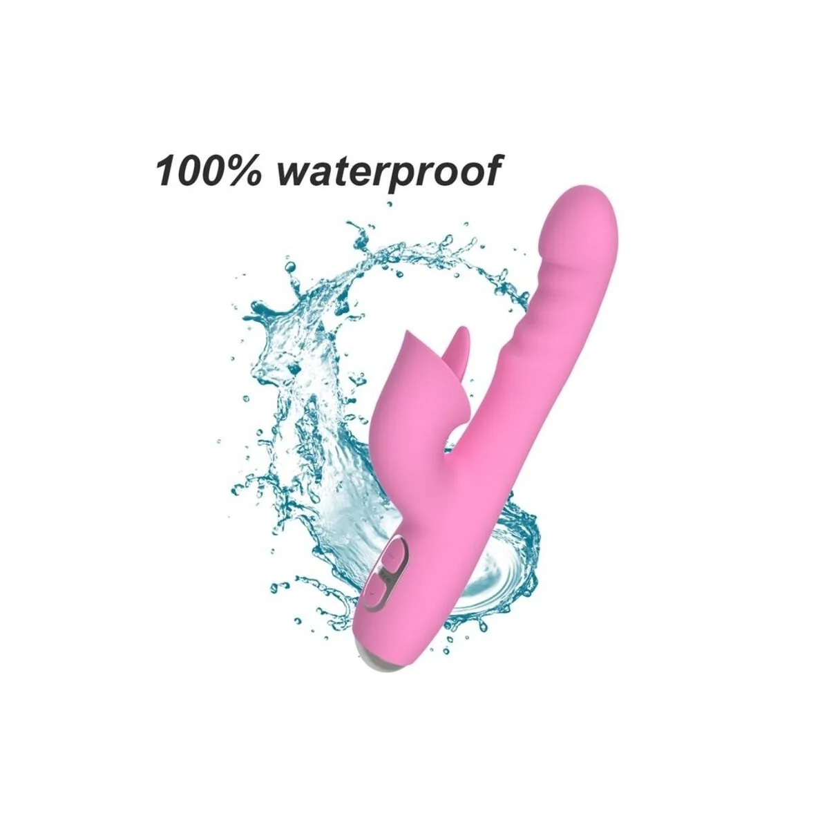 T-May Magic Stick Rabbit Vibrator - Rosa von Nalone
