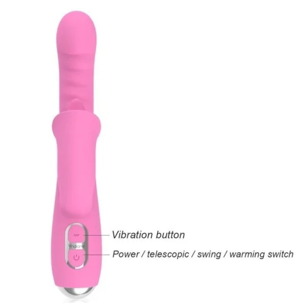 T-May Magic Stick Rabbit Vibrator - Rosa von Nalone