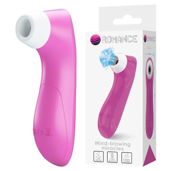 Klitoris-Sauggerät mit Rosa Pulsationstechnologie von Romance
