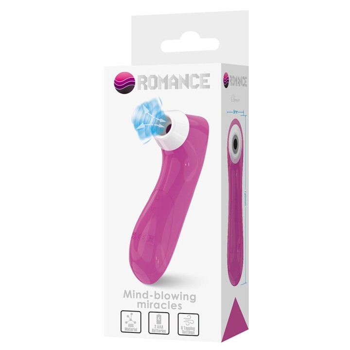 Klitoris-Sauggerät mit Rosa Pulsationstechnologie von Romance