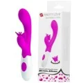 Butterfly Kiss 30-Funktionen-Hasenvibrator Lila von High Tech