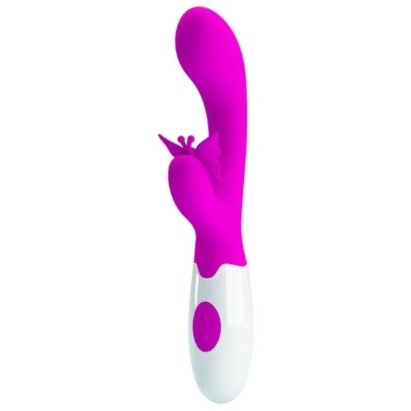 Butterfly Kiss 30-Funktionen-Hasenvibrator Lila von High Tech
