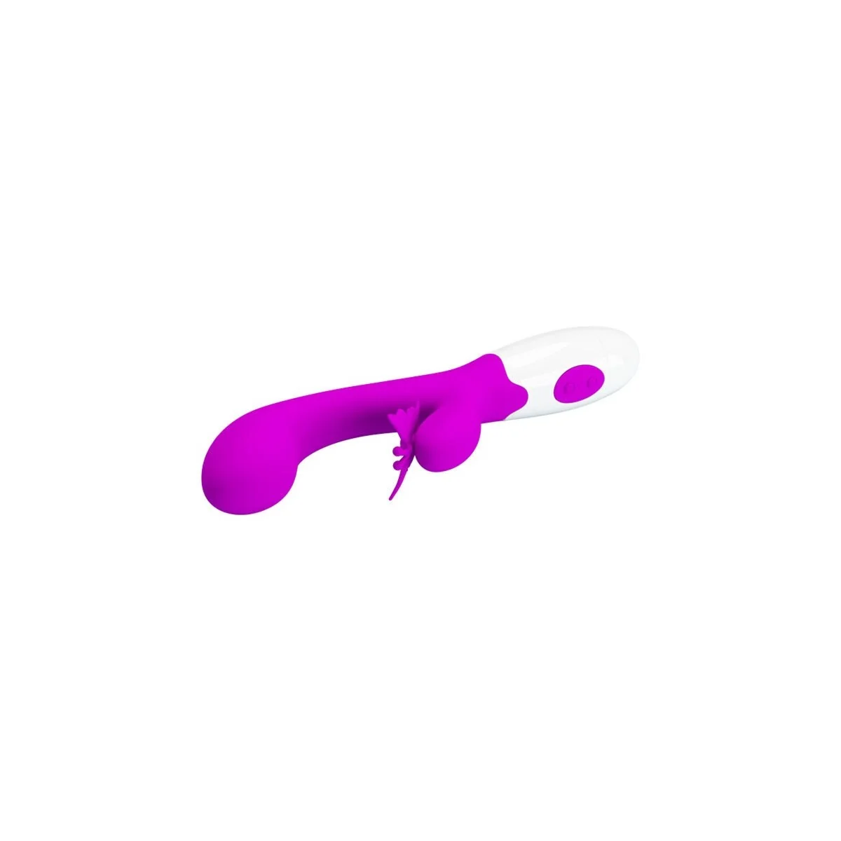 Butterfly Kiss 30-Funktionen-Hasenvibrator Lila von High Tech