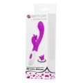 Butterfly Kiss 30-Funktionen-Hasenvibrator Lila von High Tech
