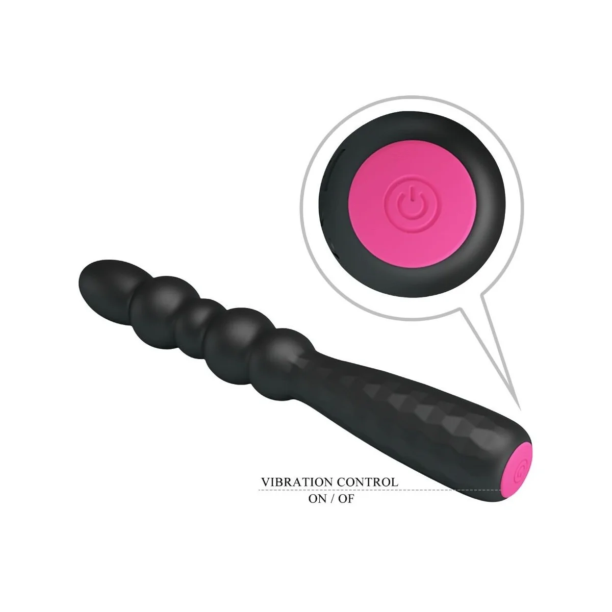 Flexibler Vibrierender Analplug von Mr Play