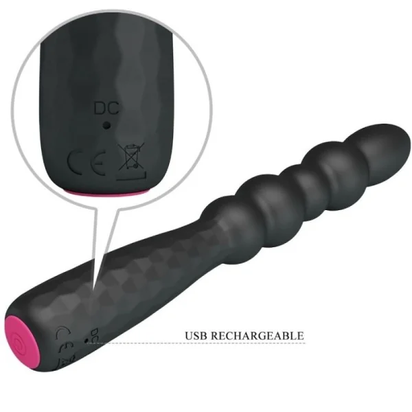 Flexibler Vibrierender Analplug von Mr Play