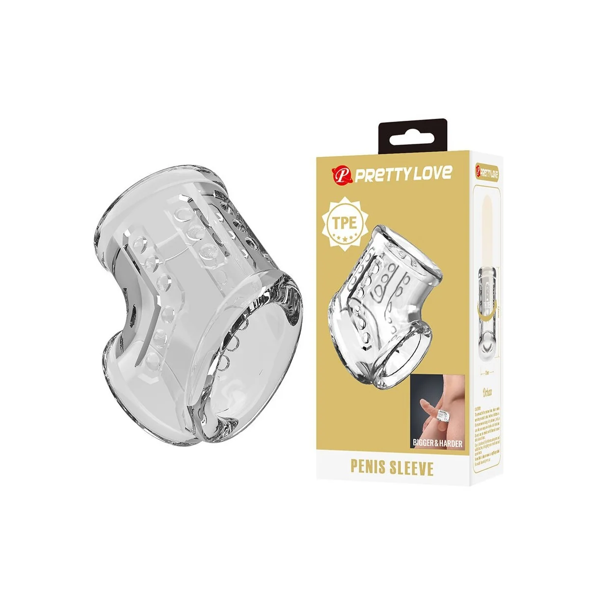 Kurze Transparente Penishülle von For Him