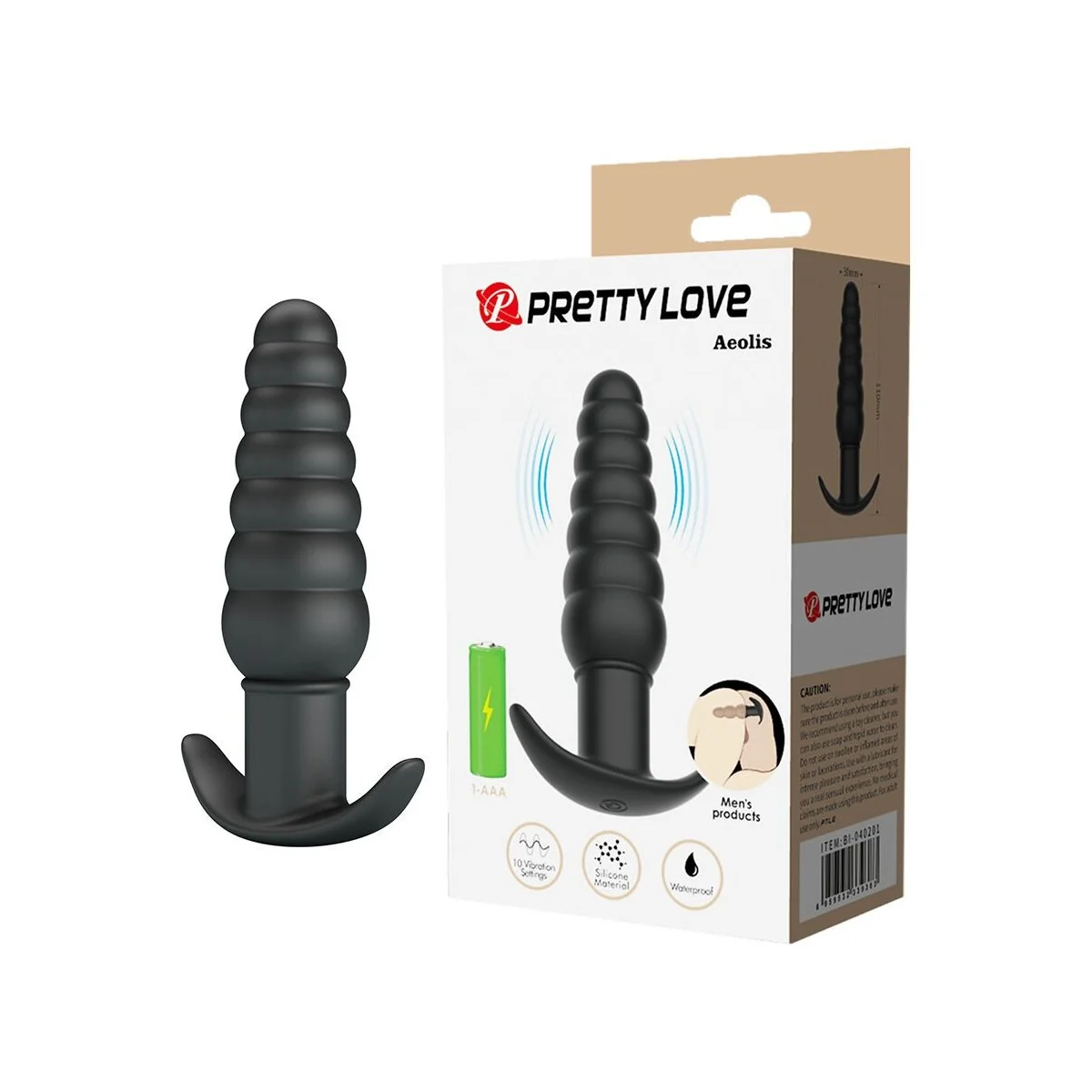 Aeolis Vibrierender Analplug von Anal Toys