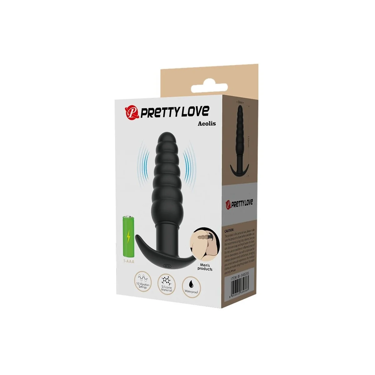 Aeolis Vibrierender Analplug von Anal Toys