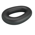 Vesper Supersoft Silikon-Pennisring Schwarz von Crazy Bull