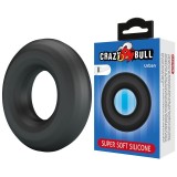 Urban Supersoft Silikon-Pennisring Schwarz von Crazy Bull