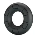 Bertram Supersoft Silikon-Pennisring Schwarz von Crazy Bull