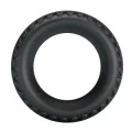 Merritt Strukturierter Silikon-Pennisring Schwarz von Crazy Bull