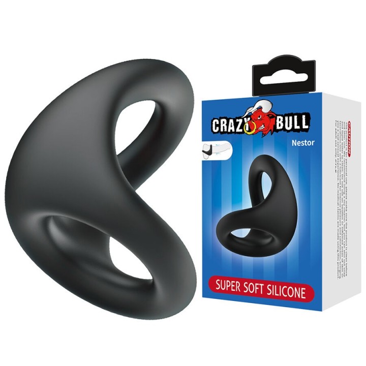 Nestor Ergonomischer Penis- und Hodenring von Crazy Bull