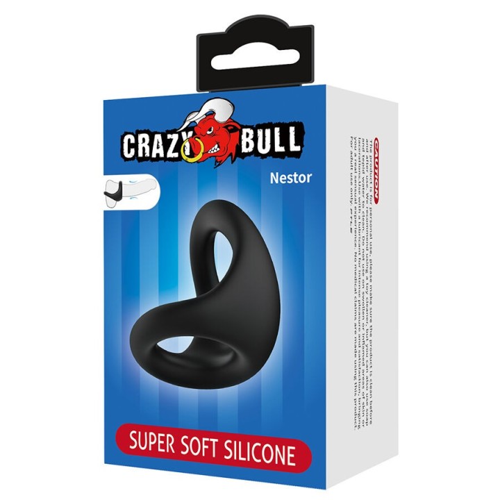 Nestor Ergonomischer Penis- und Hodenring von Crazy Bull
