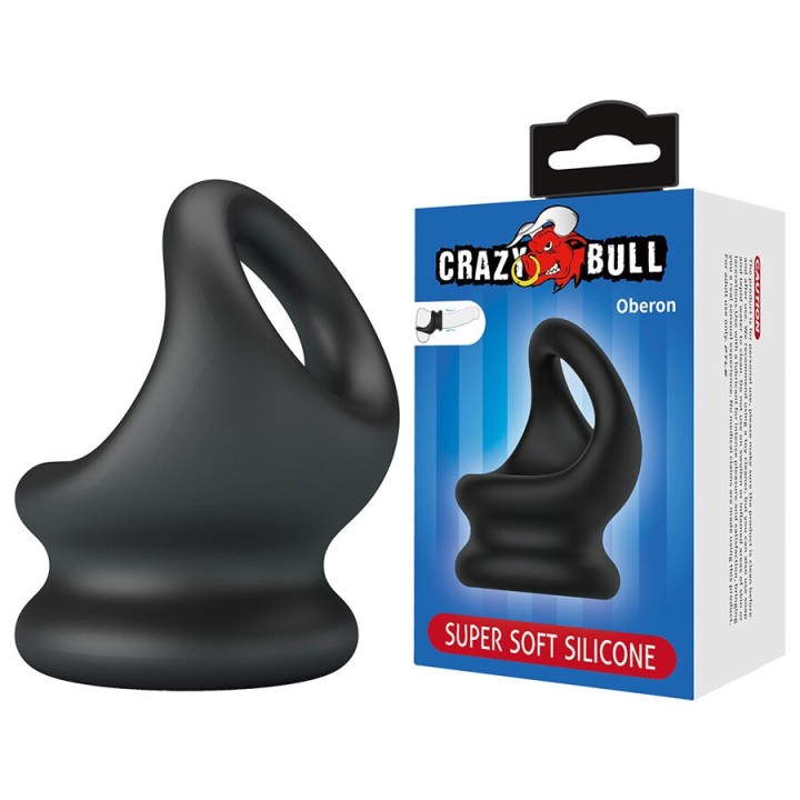 Oberon Penis- und Hodenstützring von Crazy Bull