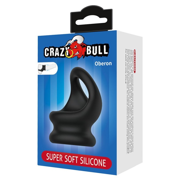 Oberon Penis- und Hodenstützring von Crazy Bull