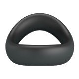 Valen Ergonomischer Silikon-Penisring Schwarz von Crazy Bull