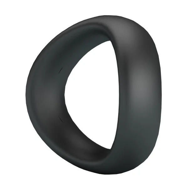 Valen Ergonomischer Silikon-Penisring Schwarz von Crazy Bull