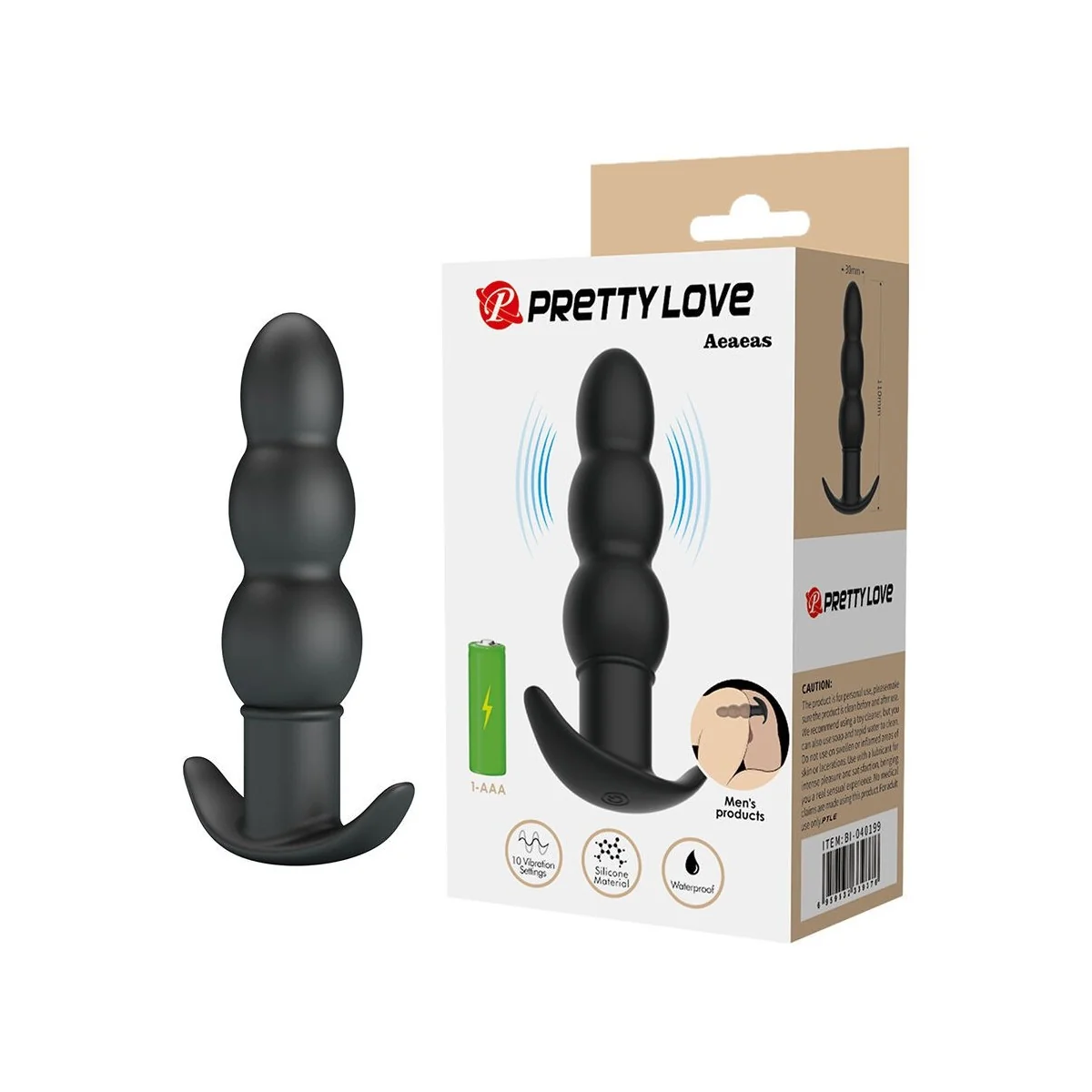 Aeaeas ​​Vibrierender Analplug von Anal Toys