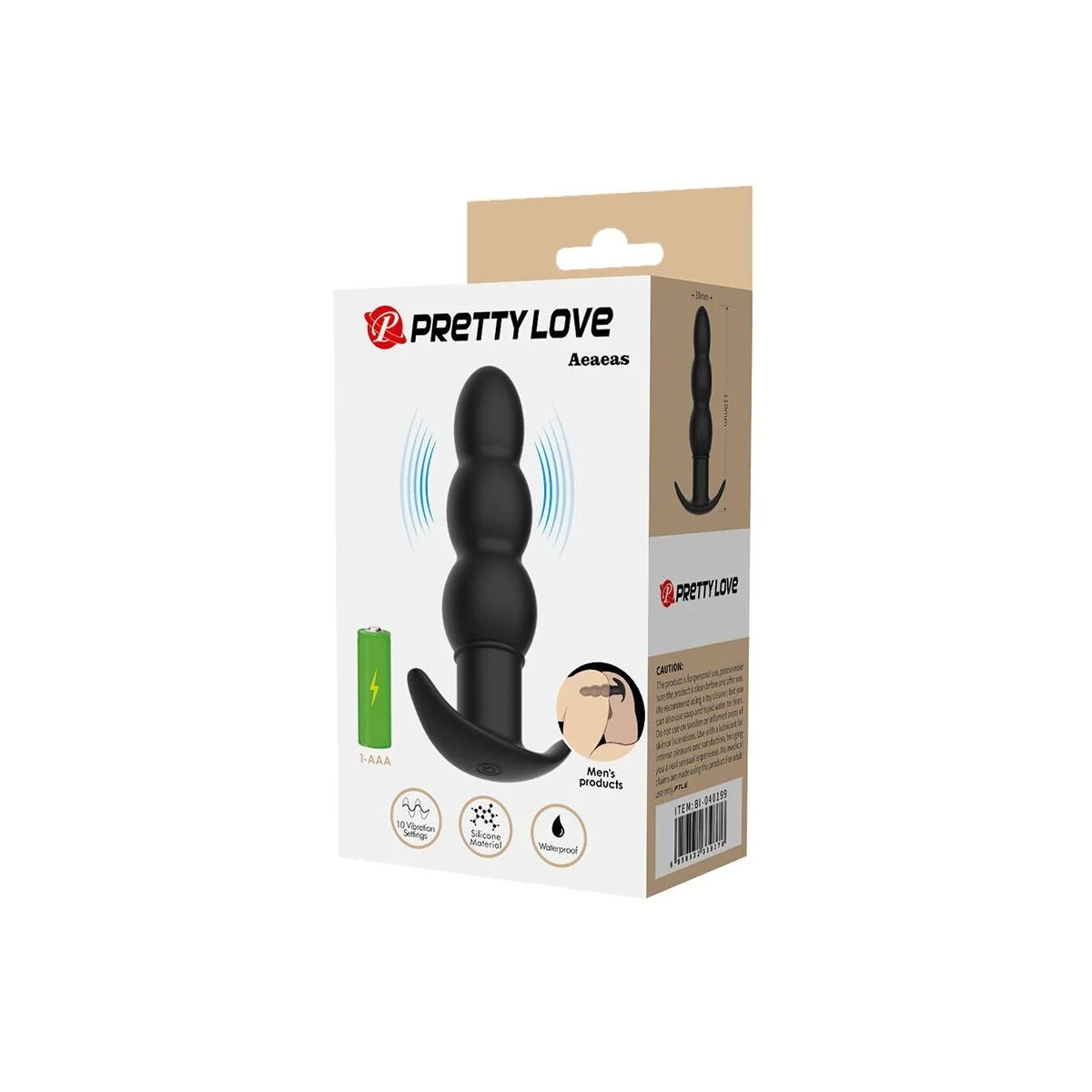 Aeaeas ​​Vibrierender Analplug von Anal Toys