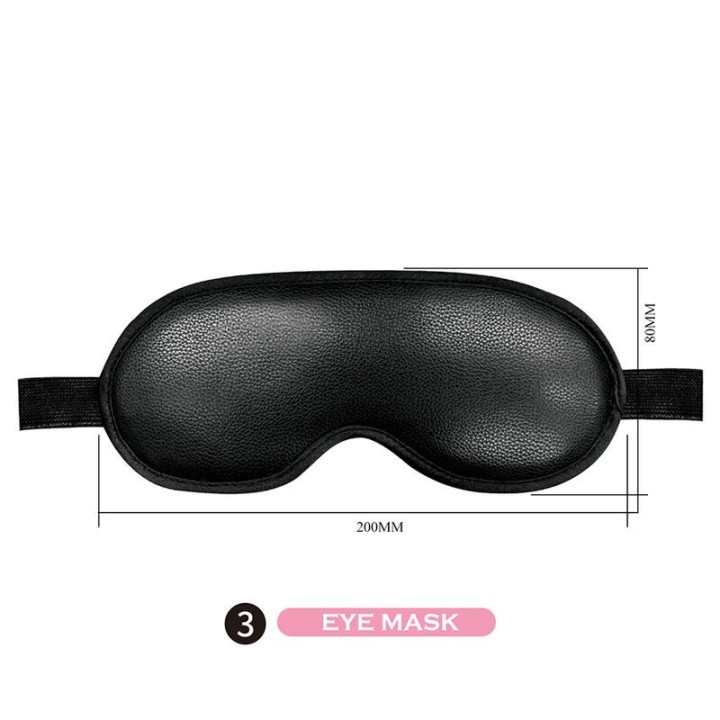 8-Teiliges Bdsm-Set Schwarz von Fun Toys