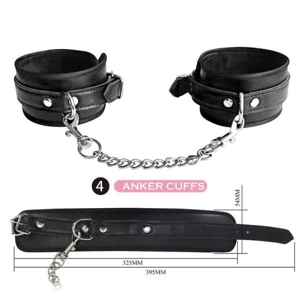 8-Teiliges Bdsm-Set Schwarz von Fun Toys