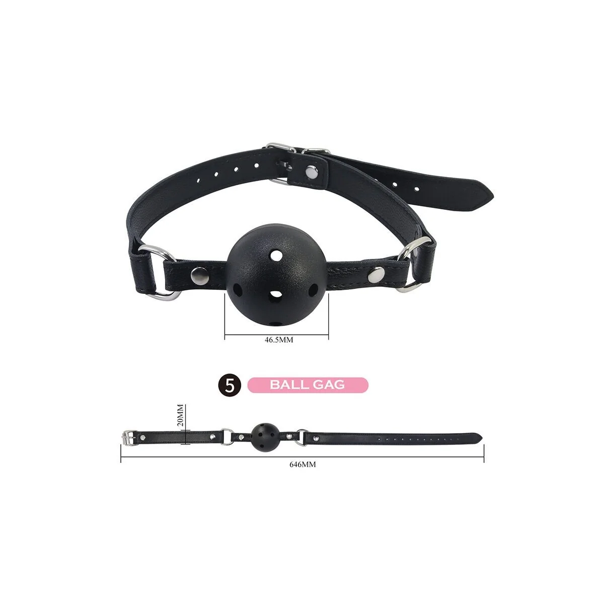 8-Teiliges Bdsm-Set Schwarz von Fun Toys