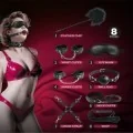 8-Teiliges Bdsm-Set Schwarz von Fun Toys
