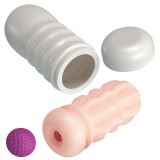 Vaginal-Glättungsmasturbator mit Saugaufguss und Innenstrukturen von Bodies & Masturbators