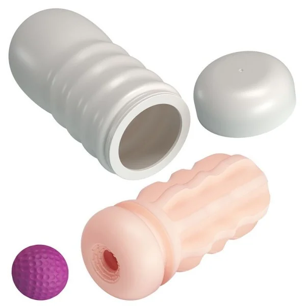 Vaginal-Glättungsmasturbator mit Saugaufguss und Innenstrukturen von Bodies & Masturbators