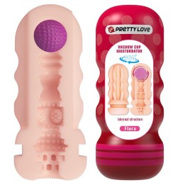 Flora Vagina Masturbator mit Saugaufgang und Innenstrukturen von Bodies & Masturbators
