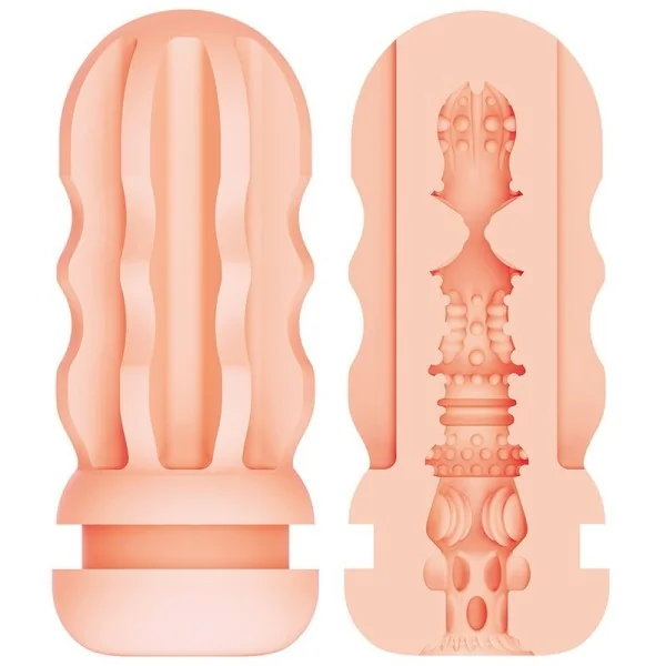 Sherry Vagina-Masturbator mit Saugaufgang und Innenstrukturen von Bodies & Masturbators