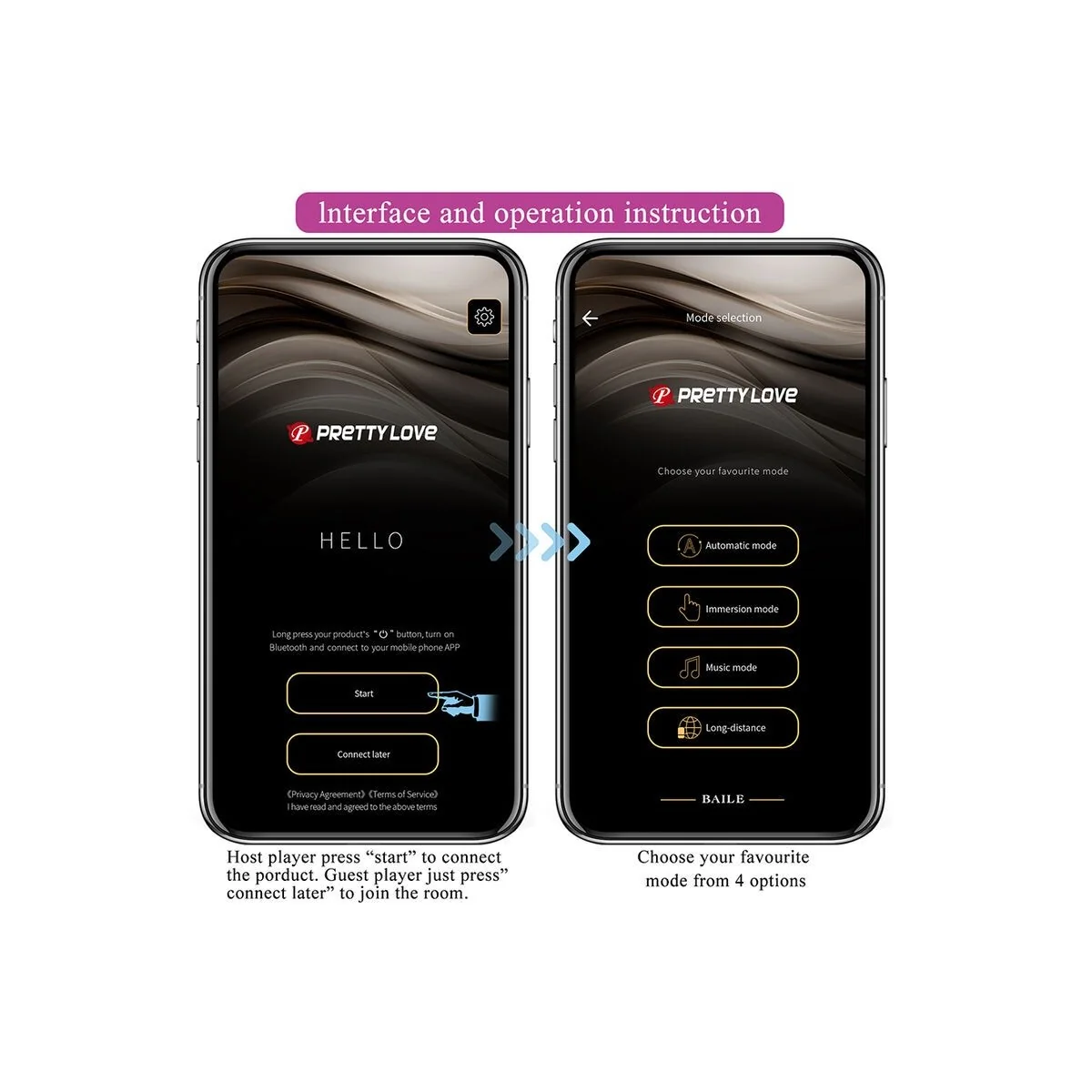 Klay Stoss-Ei-Vibrator, App-Steuerung, Lila von App Series