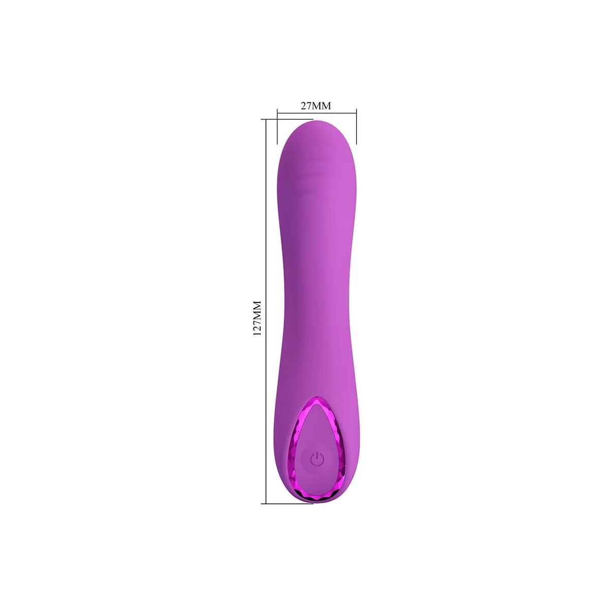 Dj Dick G-Spot Lila Vibrator von High Tech