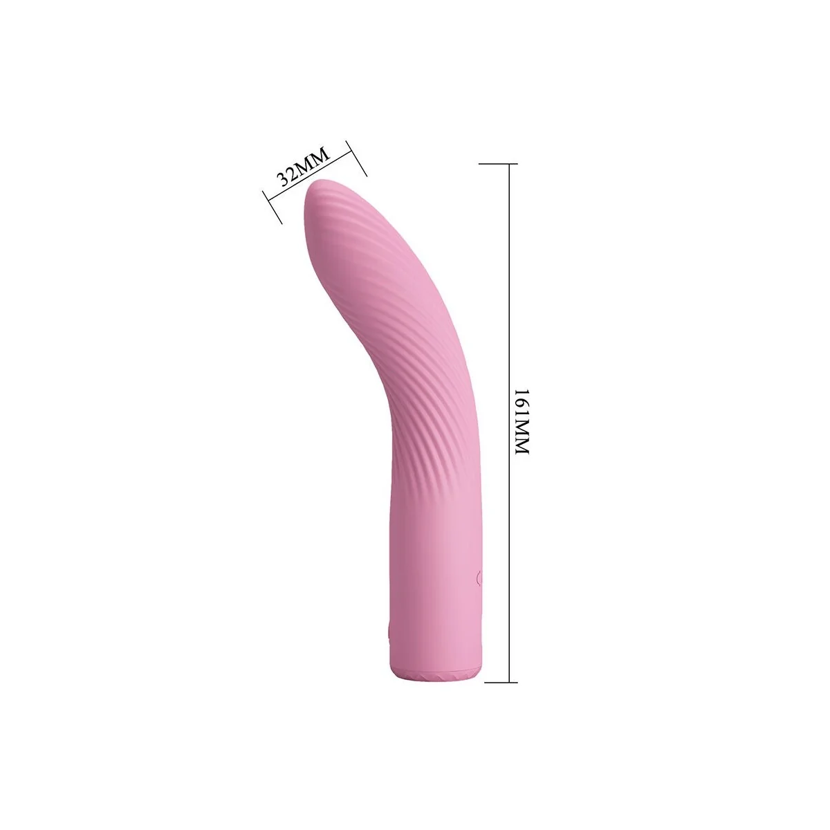 Kisell G-Spot Pink Vibrator von High Tech