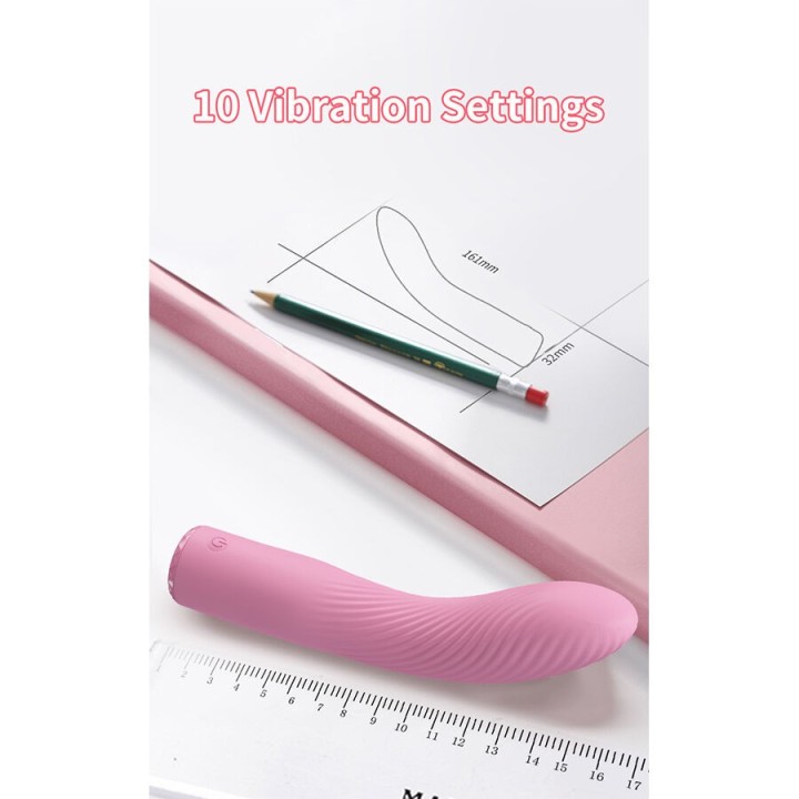 Kisell G-Spot Pink Vibrator von High Tech