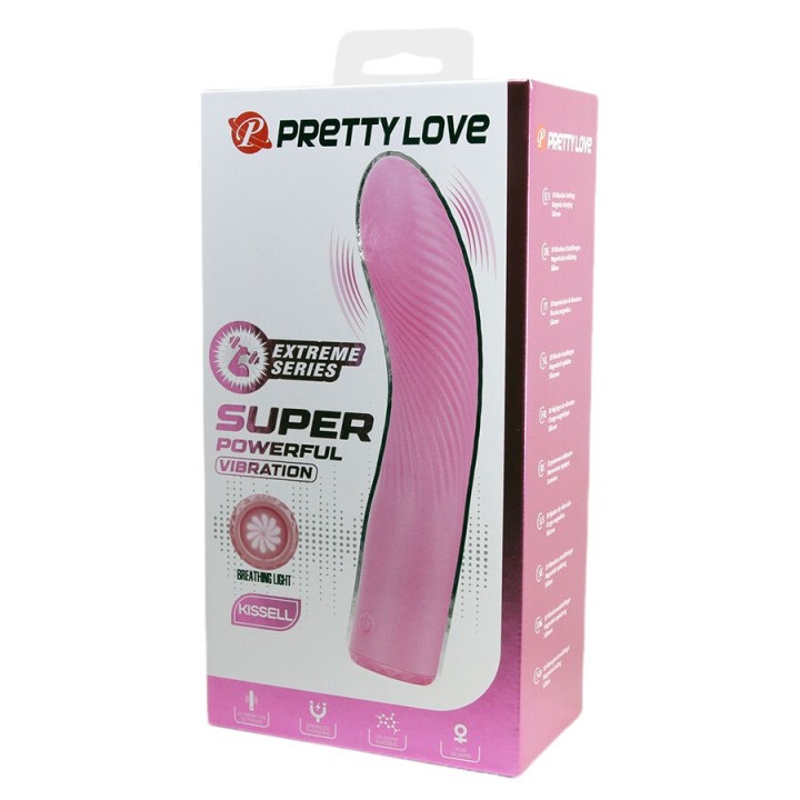 Kisell G-Spot Pink Vibrator von High Tech