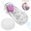 360º Strukturierter Masturbationsbecher, Transparent von Bodies & Masturbators