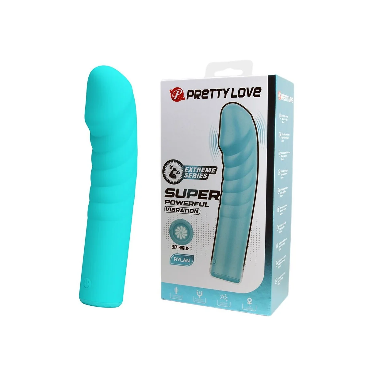 Rylan G-Spot Blue Vibrator von High Tech